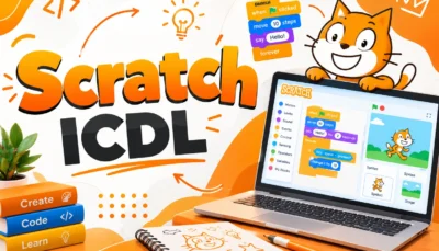 لوگو دوره Scratch با رنگ مختلف