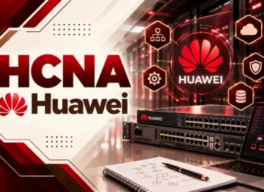 لوگو دوره HCNA با رنگ مختلف