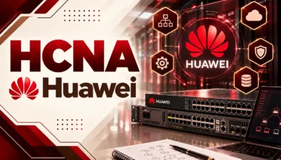 لوگو دوره HCNA با رنگ مختلف