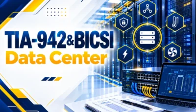 لوگو دوره TIA942/Bicsi با رنگ مختلف