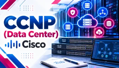 لوگو دوره CCNP Data Center با رنگ مختلف