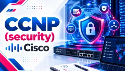 لوگو دوره CCNP Security با رنگ مختلف