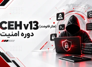 لوگو دوره CEH با رنگ های مختلف