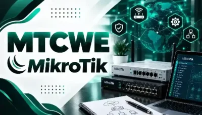 لوگو دوره MTCWE با رنگ مختلف