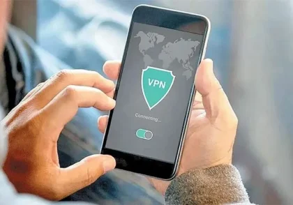 تلفن همراه،vpn ، دست